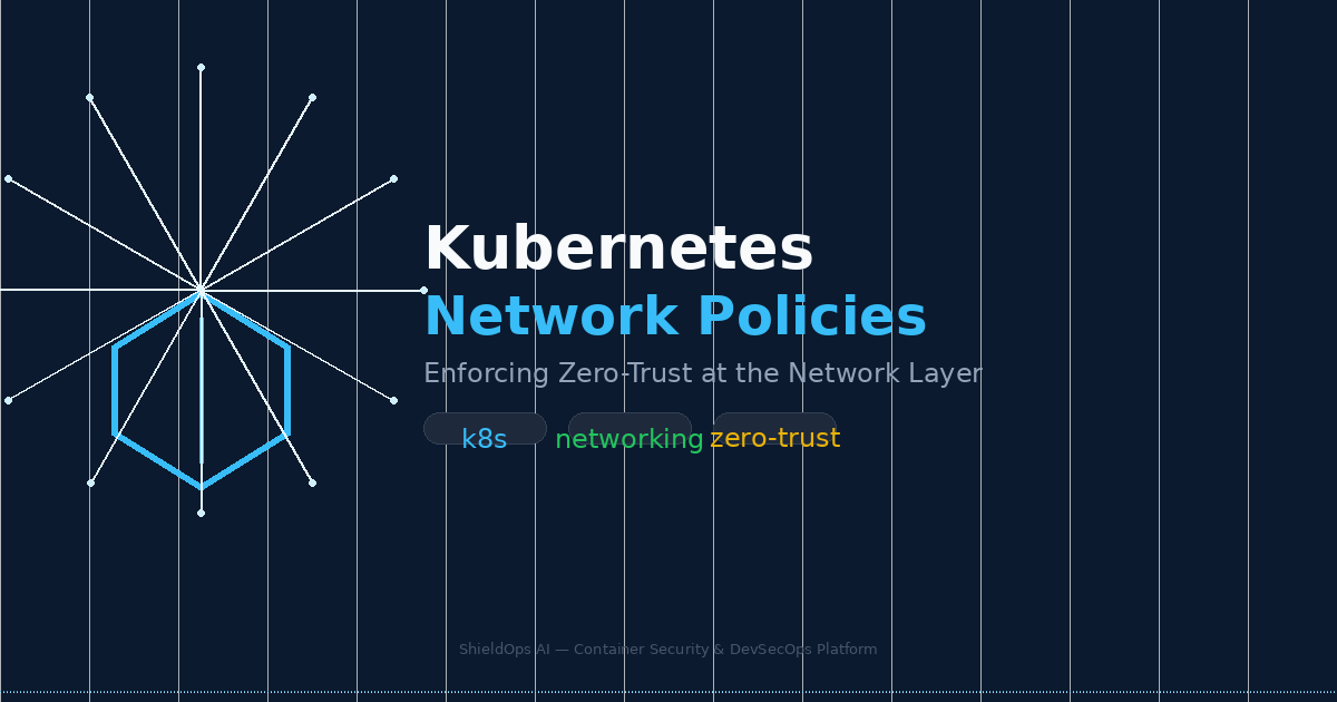 Kubernetes Network Policies: Enforcing Zero-Trust at the Network Layer
